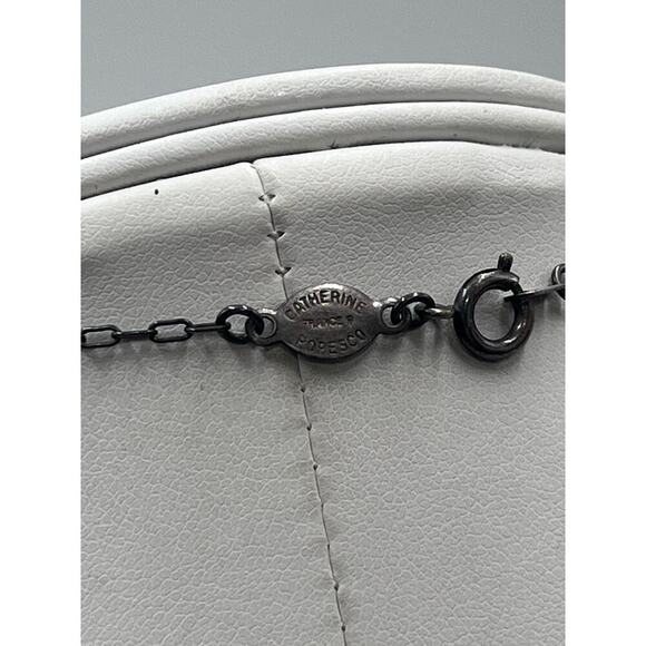 Catherine Popesco La‎ Vie Parisienne Blue Moon & Stars Crystal Necklace - Picture 11 of 12